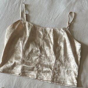 Victoria’s Secret vintage satin lace cami top
